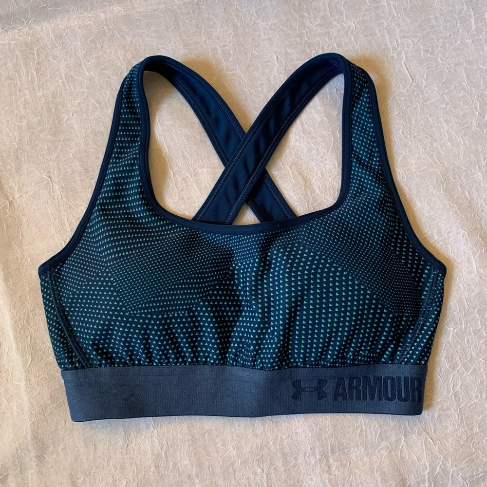 Under Armour Mid Crossback Sports Bra
